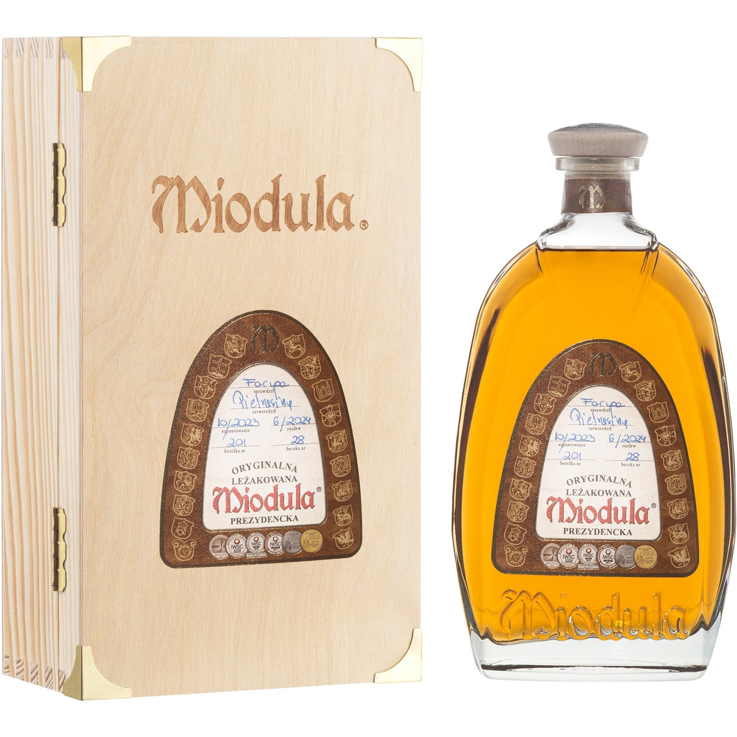 MIODULA PREZYDENCKA 0,5L SKRZY.Z OKNEM