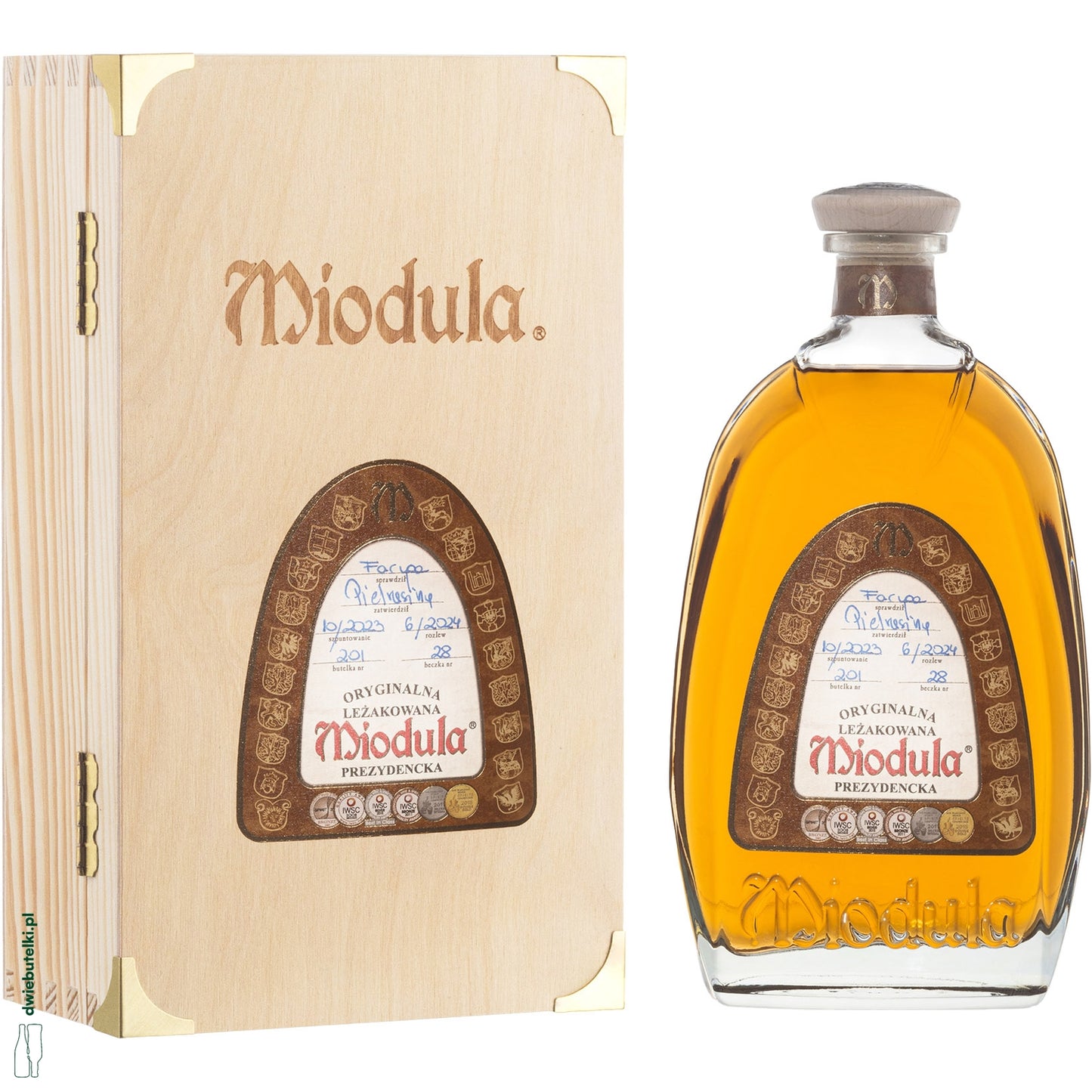 MIODULA PREZYDENCKA 0,5L SKRZY.Z OKNEM
