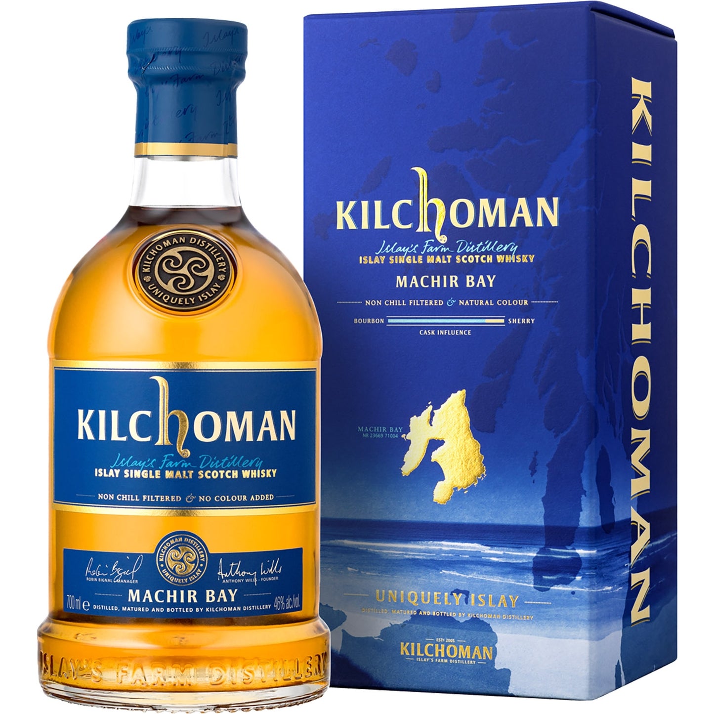 KILCHOMAN SINGLE MALT MACHIR BAY 0,7
