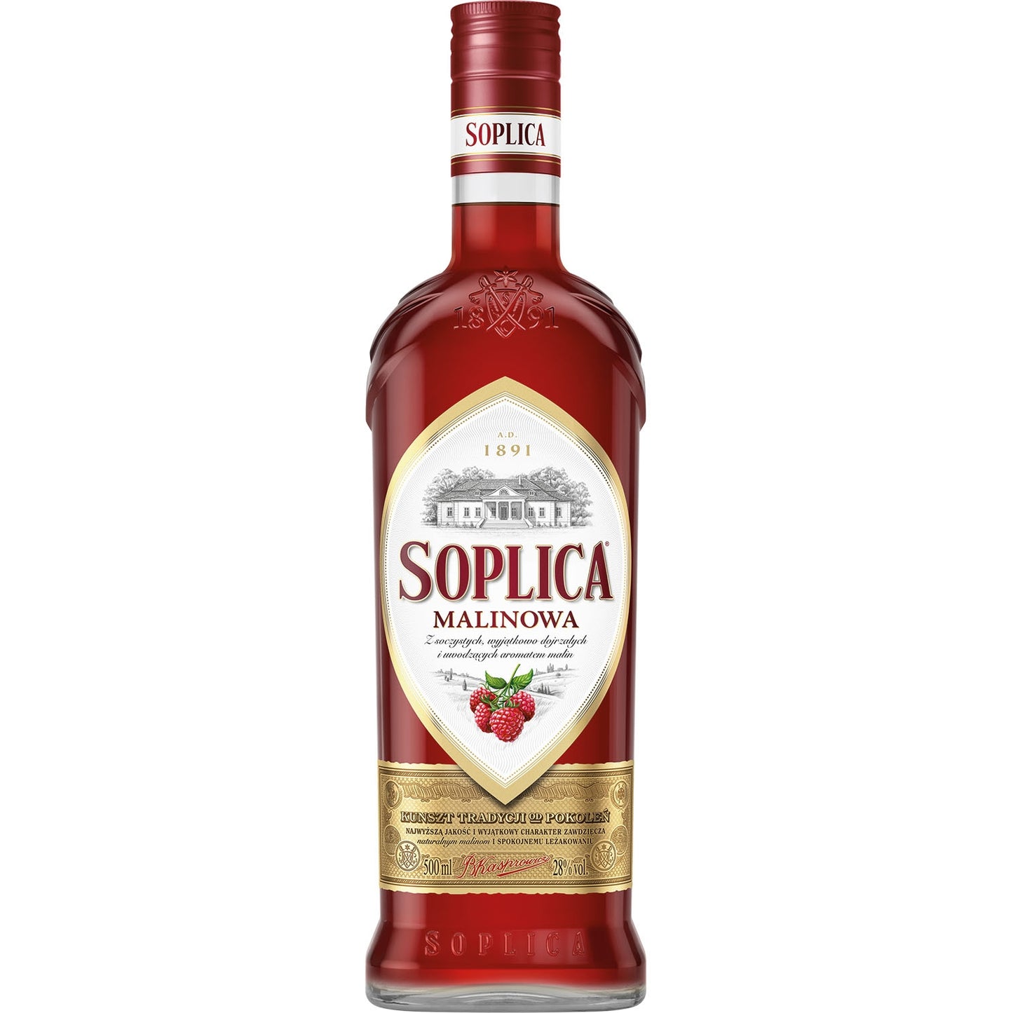 SOPLICA MALINOWA 0,5L