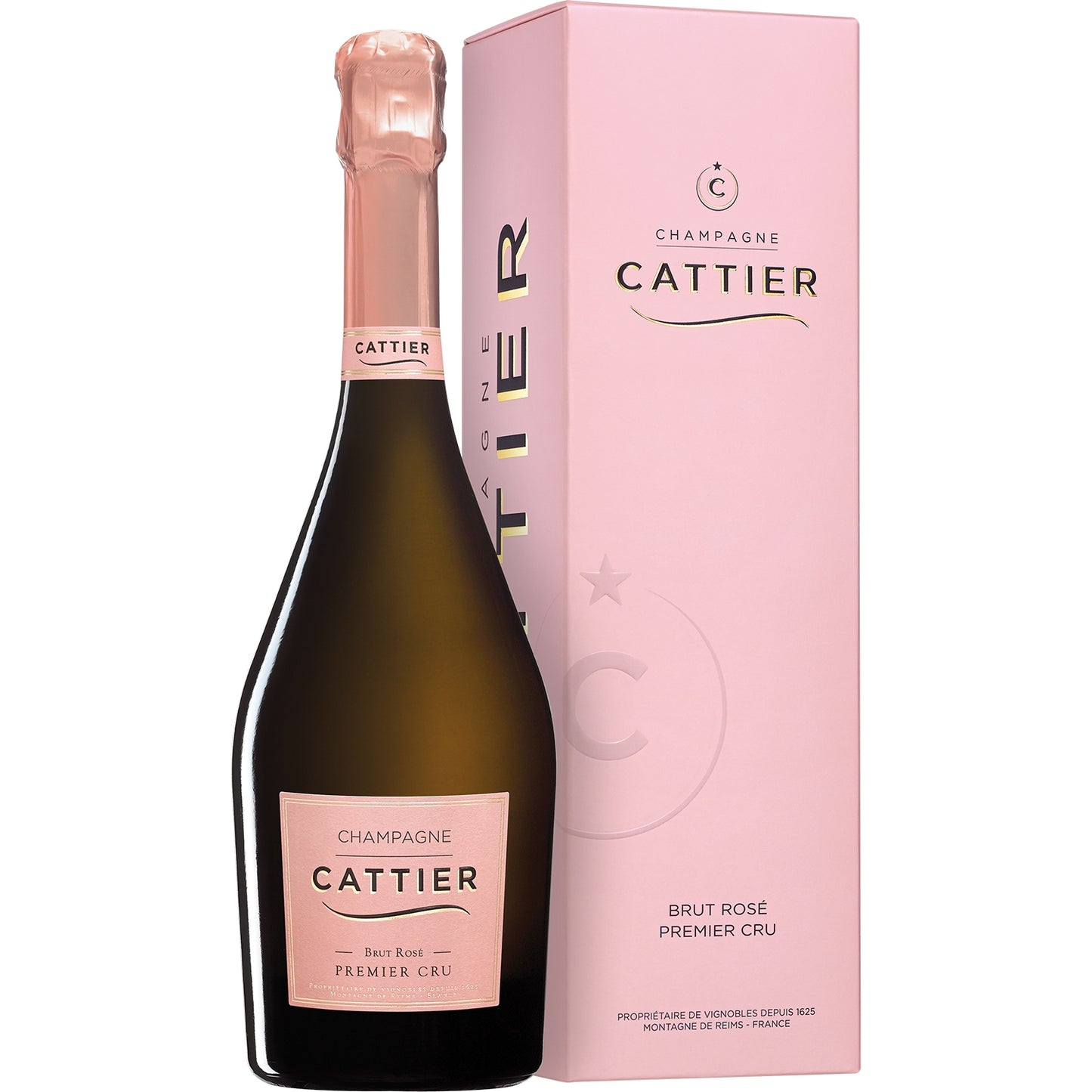 CATTIER BRUT ROSE PREMIER CRU KARTONIK