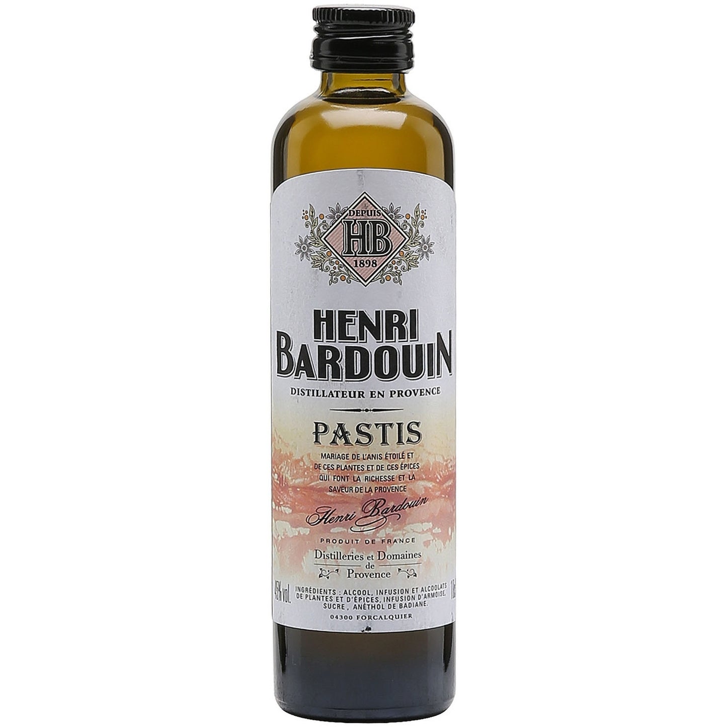 PASTIS HB HENRI BARDOUIN 45% MINIATURKA
