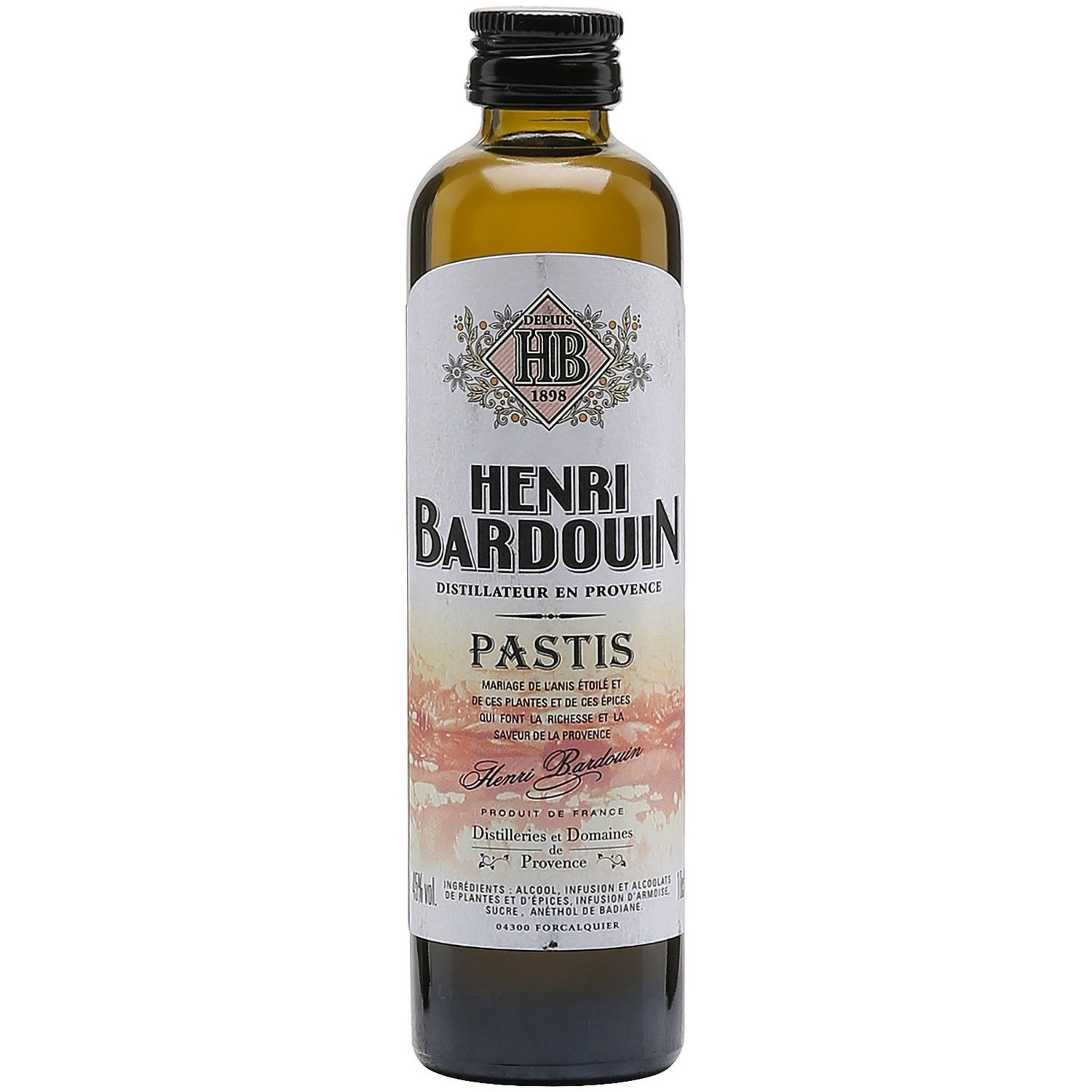 PASTIS HB HENRI BARDOUIN 45% MINIATURKA