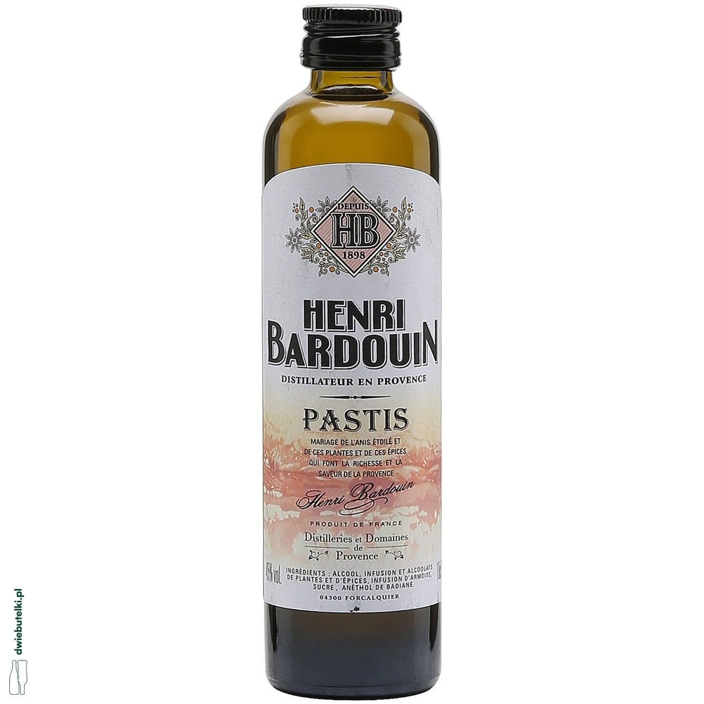 PASTIS HB HENRI BARDOUIN 45% MINIATURKA