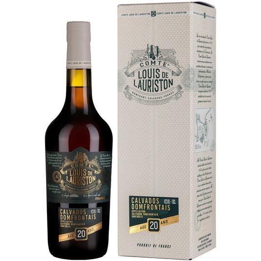 CALVADOS DOMFRONTAIS LAURISTON 20 YO
