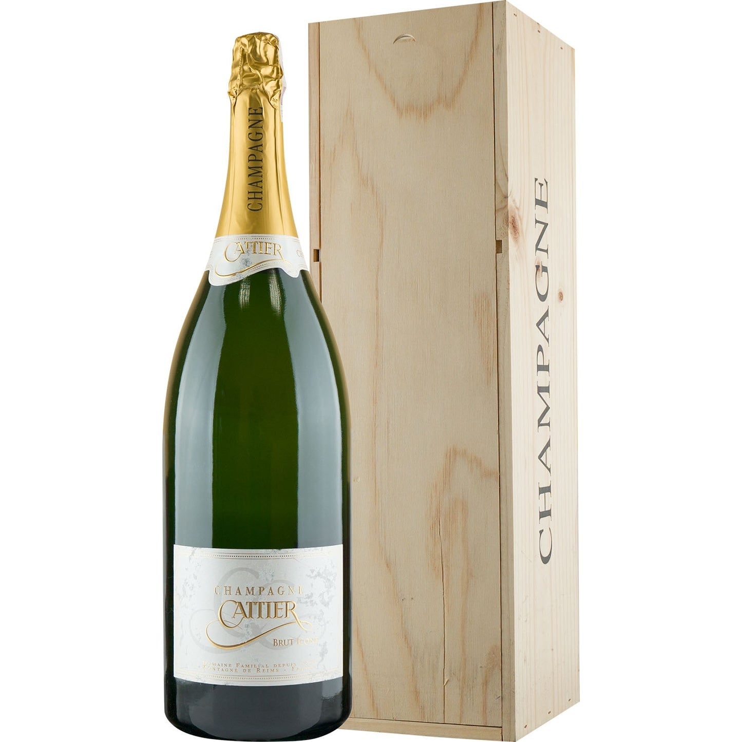 CATTIER BRUT 1ER CRU 3,0L SKRZYNKA