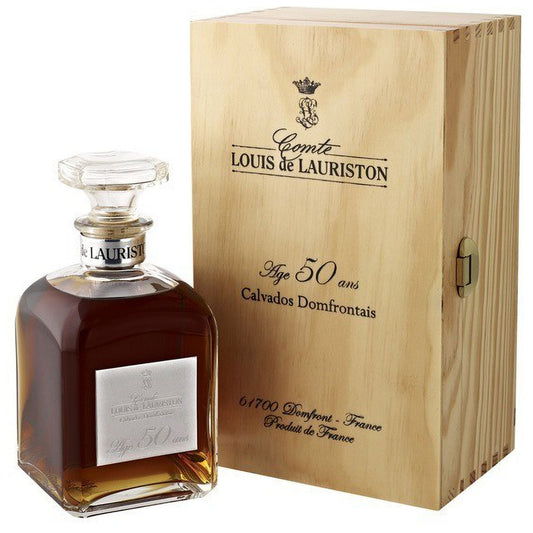 CALVADOS DOMFRONTAIS LAURISTON 50 YO SKRZYNKA
