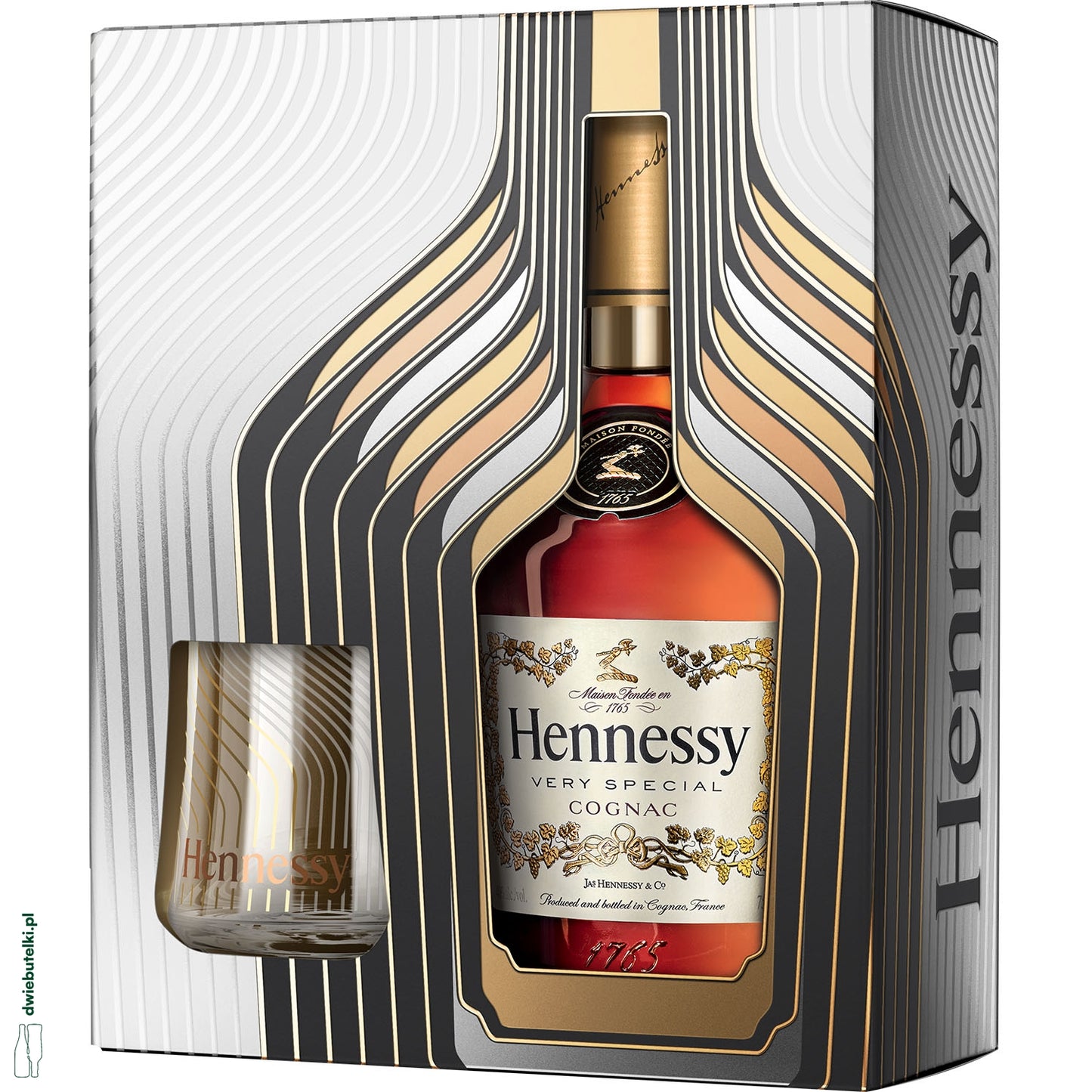 HENNESSY V.S. HENNY-RITA EOY GIFT BOX + SZKLANKI