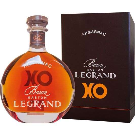 BARON GASTON LEGRAND X.O CARAFFE ARMAGNAC KARTONIK