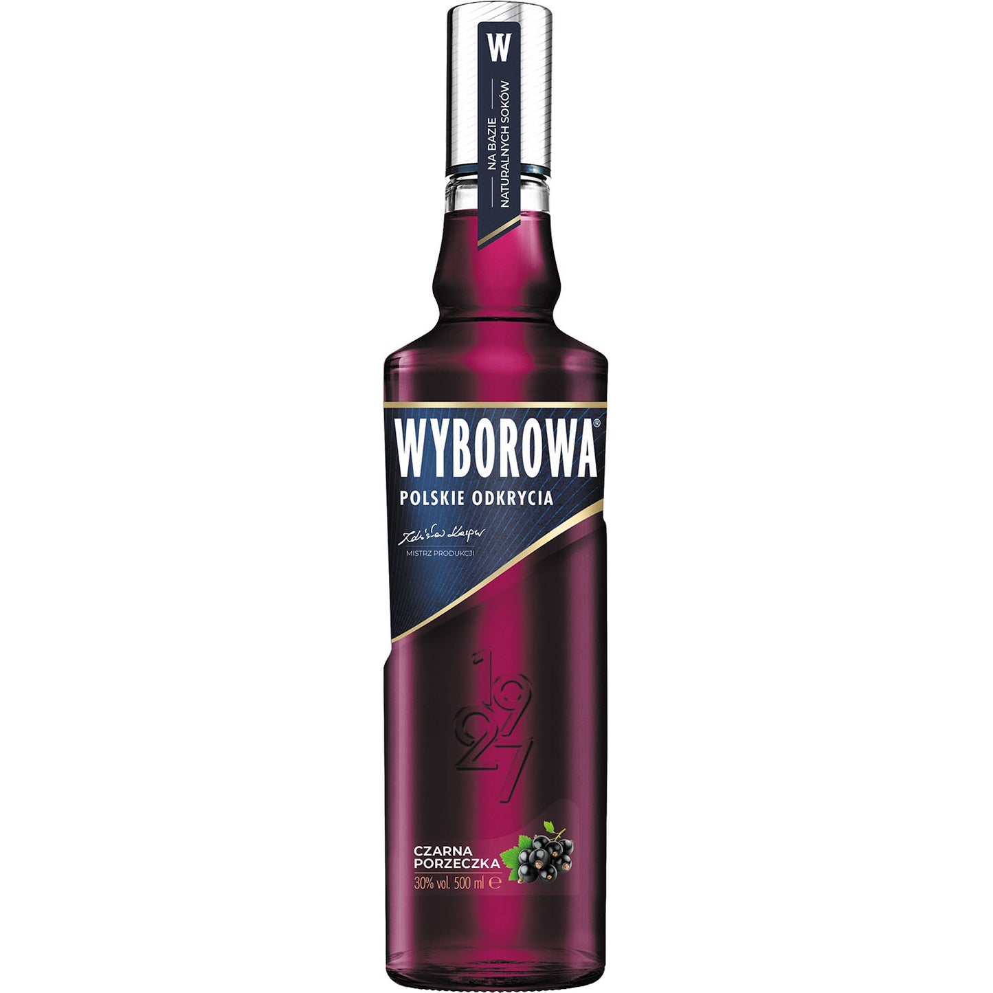 WYBOROWA CZARNA PORZECZKA 0,5L 30%