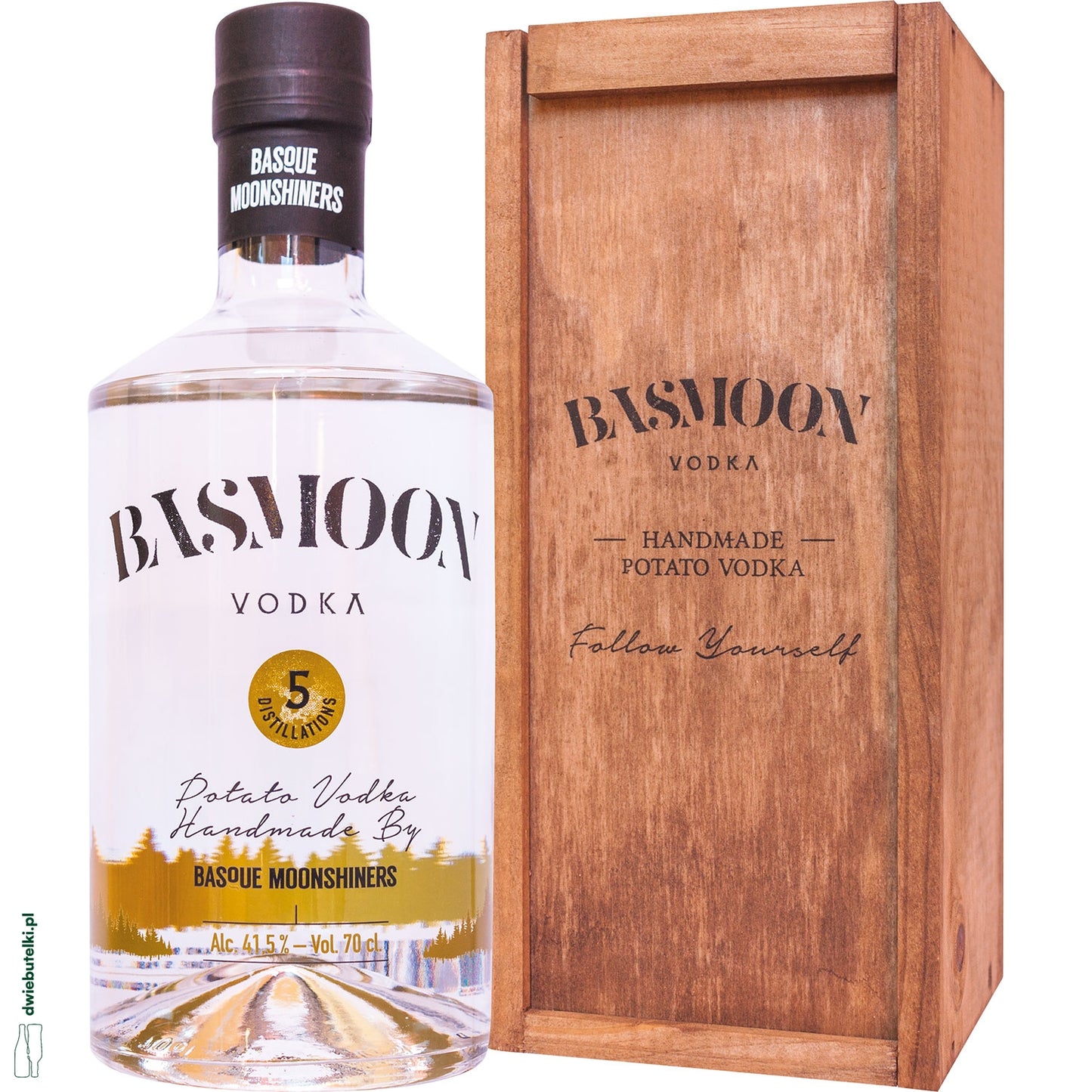 BASMOON VODKA SKRZYNKA