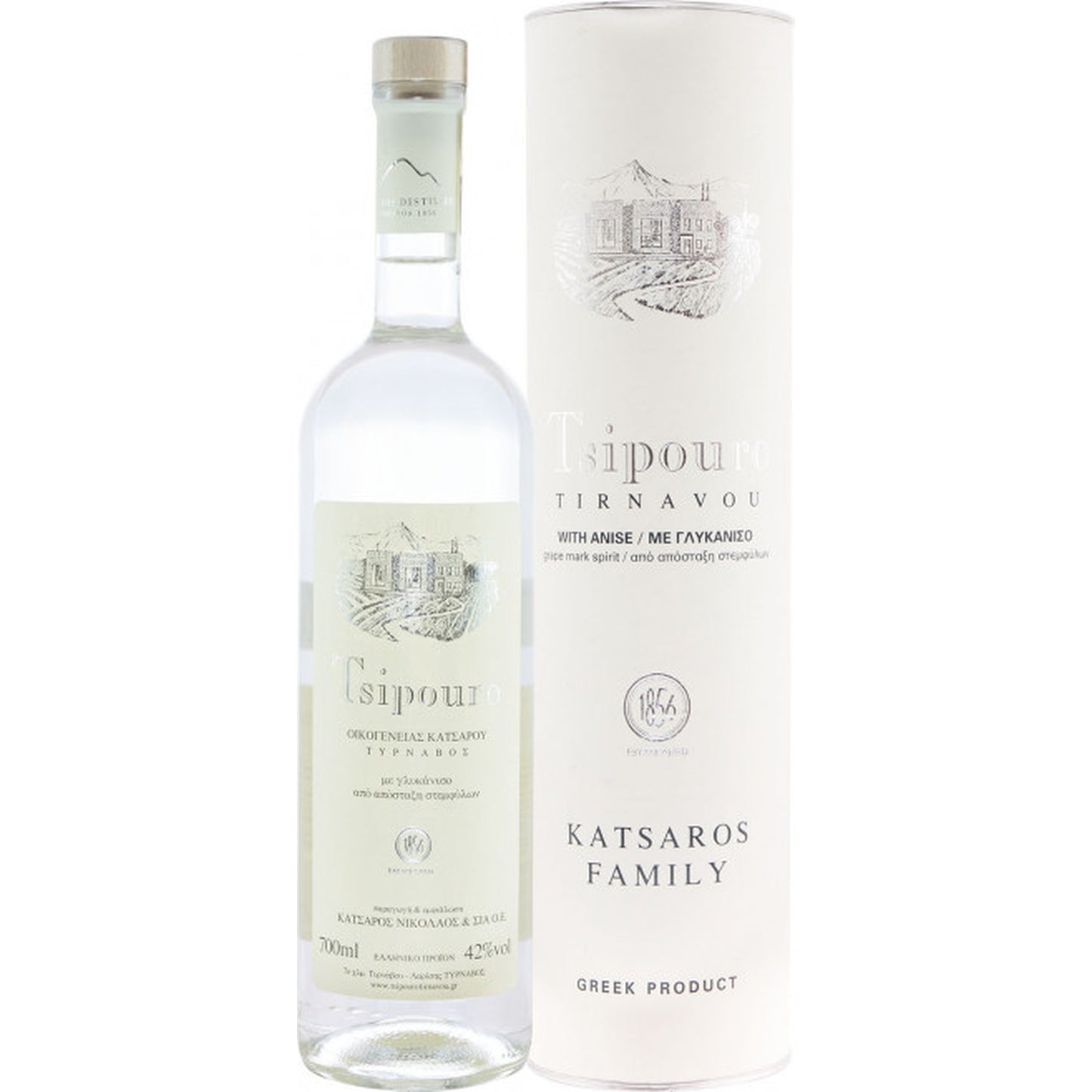 TSIPOURO TIRNAVOU 0,7L 42%