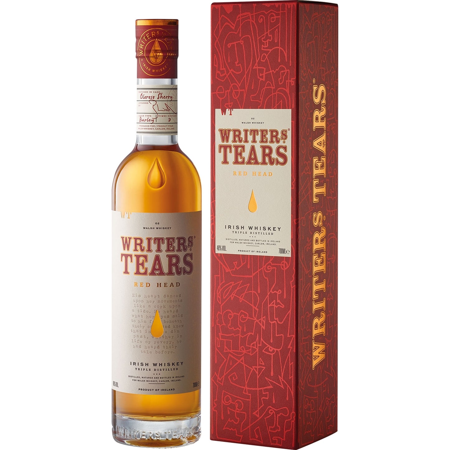 WRITERS TEARS RED HEAD