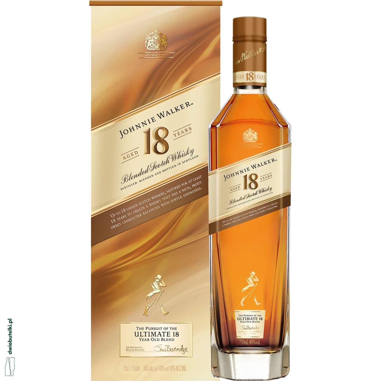 JOHNNIE WALKER 18YO KARTONIK