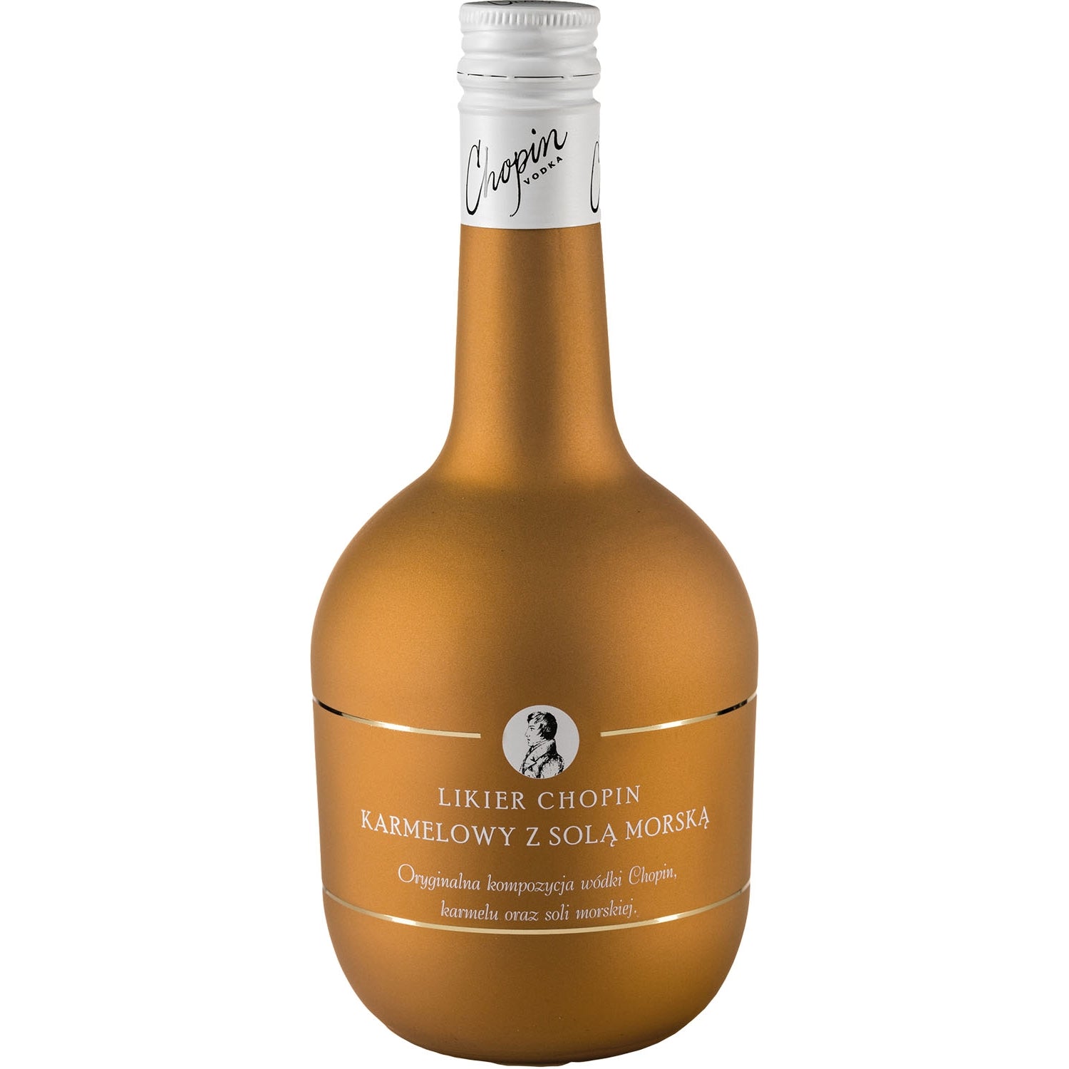 LIKIER KARMELOWY Z SOLĄ MORSKĄ WEDEL 0,5