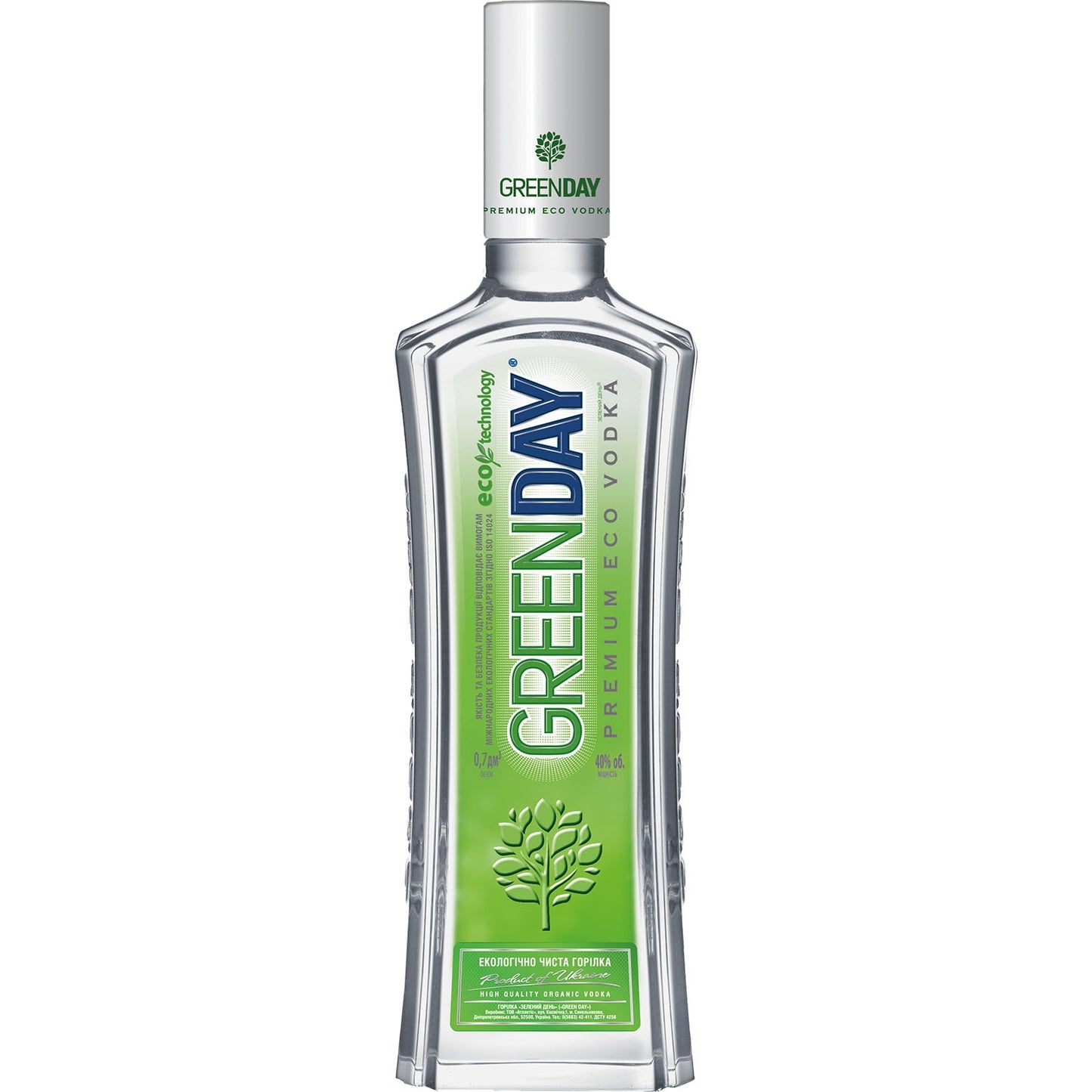 GREEN DAY VODKA PREMIUM 0,7L