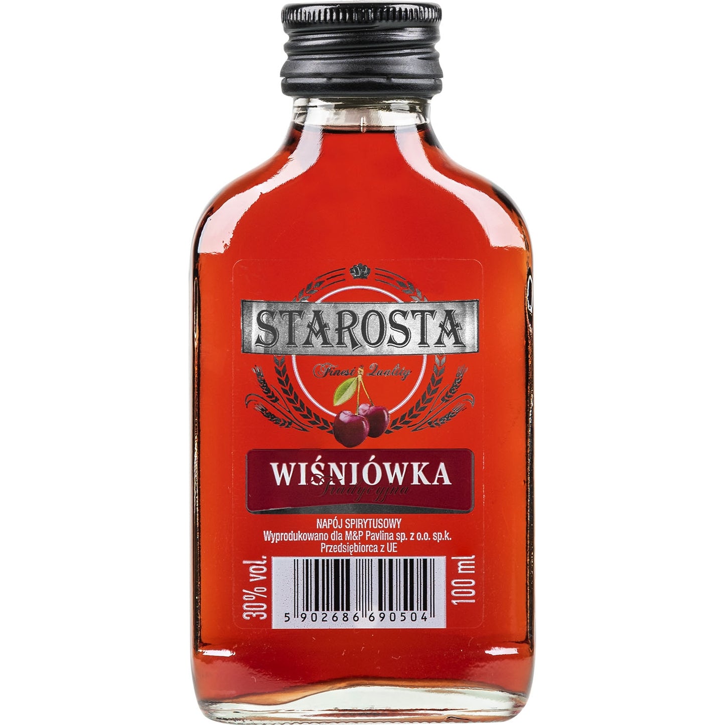 STAROSTA WIŚNIÓWKA 0,1L