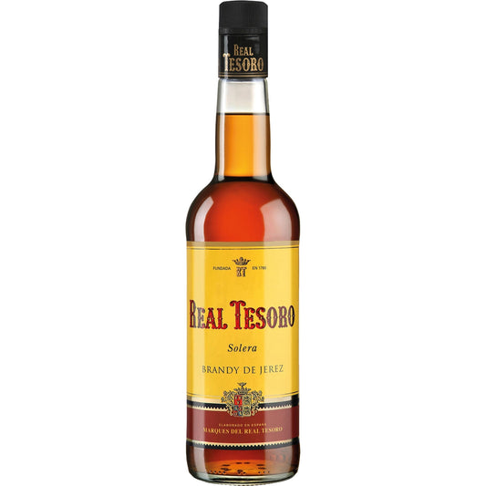 REAL TESORO SOLERA BRANDY DE JEREZ