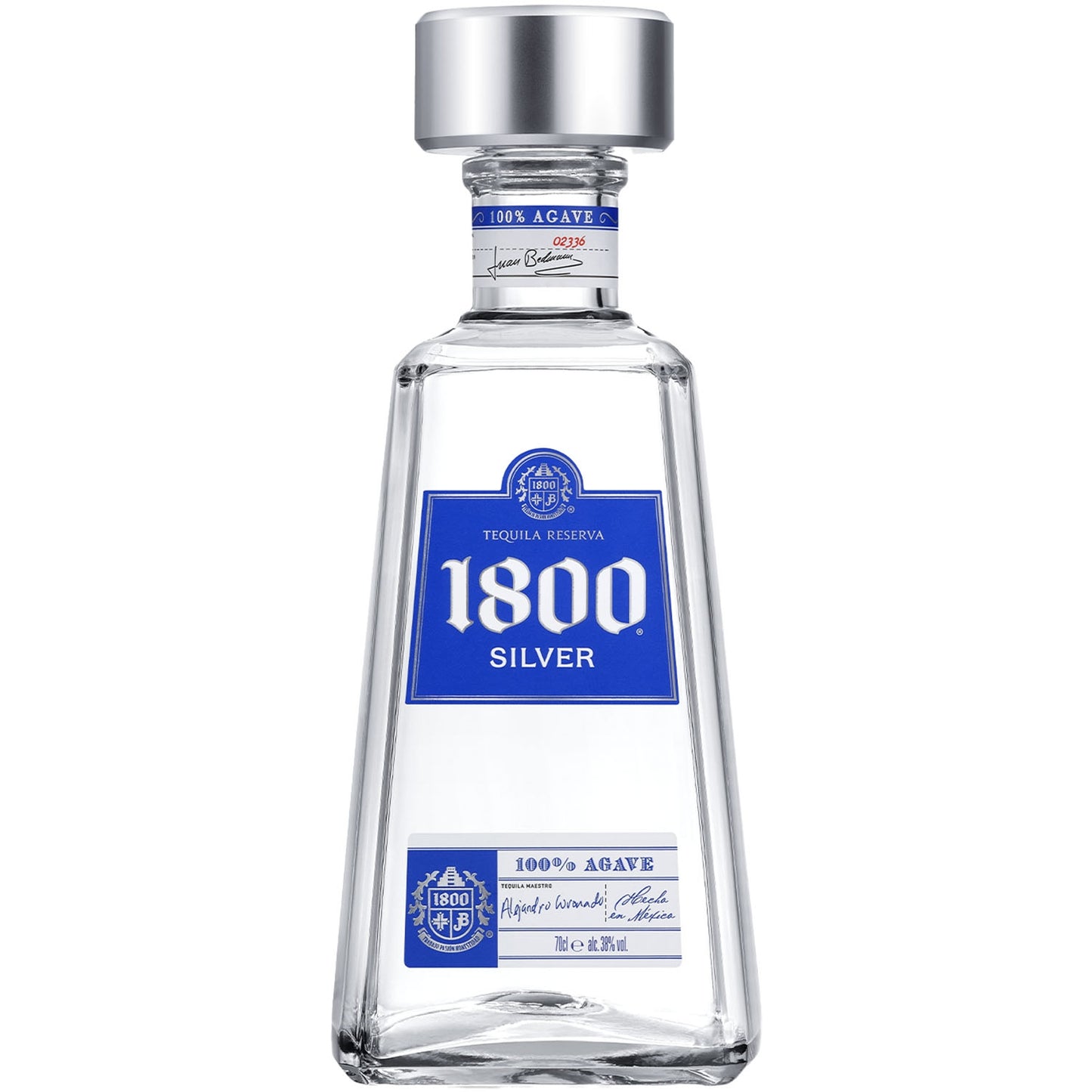 1800 TEQUILA BLANCO 0,7 38%