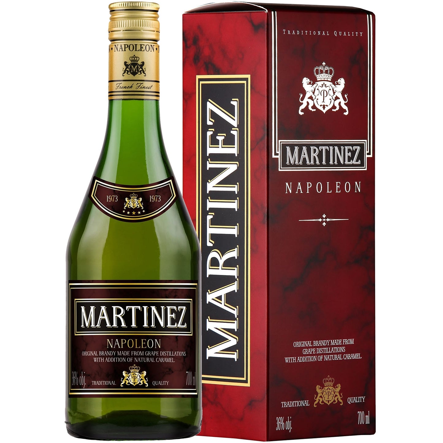 MARTINEZ NAPOLEON BRANDY 0,7 36%