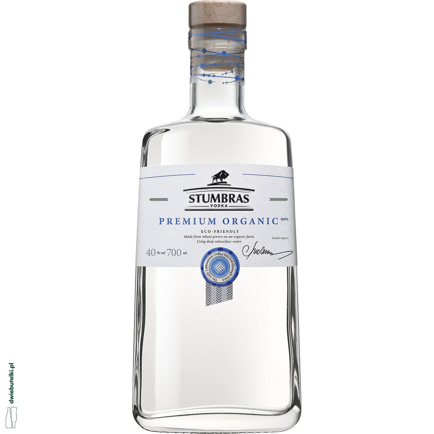 STUMBRAS PREMIUM ORGANIC VODKA KARTONIK