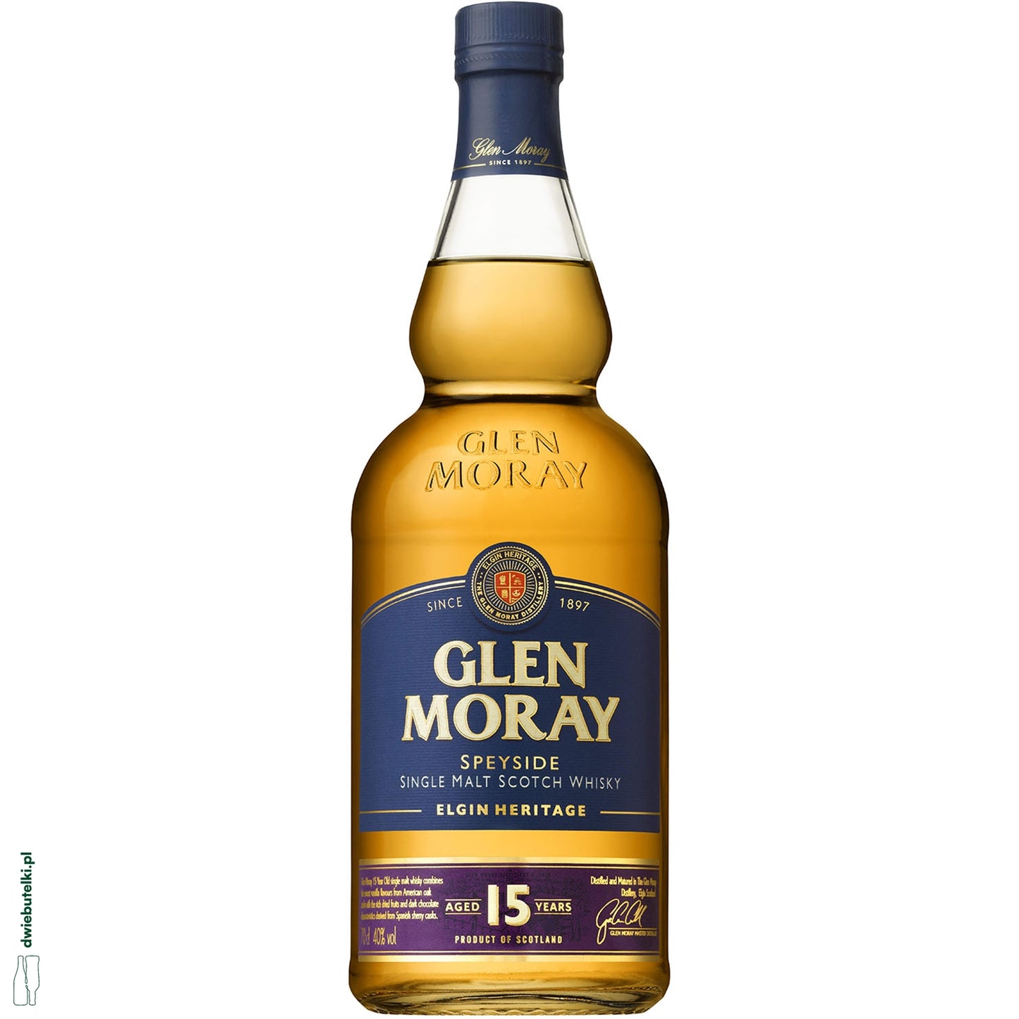 GLEN MORAY 15'YO 0,7L 40%