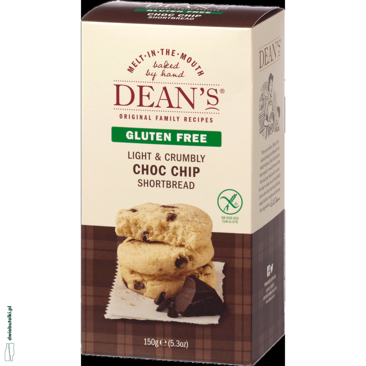 DEAN'S CHOC CHIP SHORTBREAD MINI BIT 90G