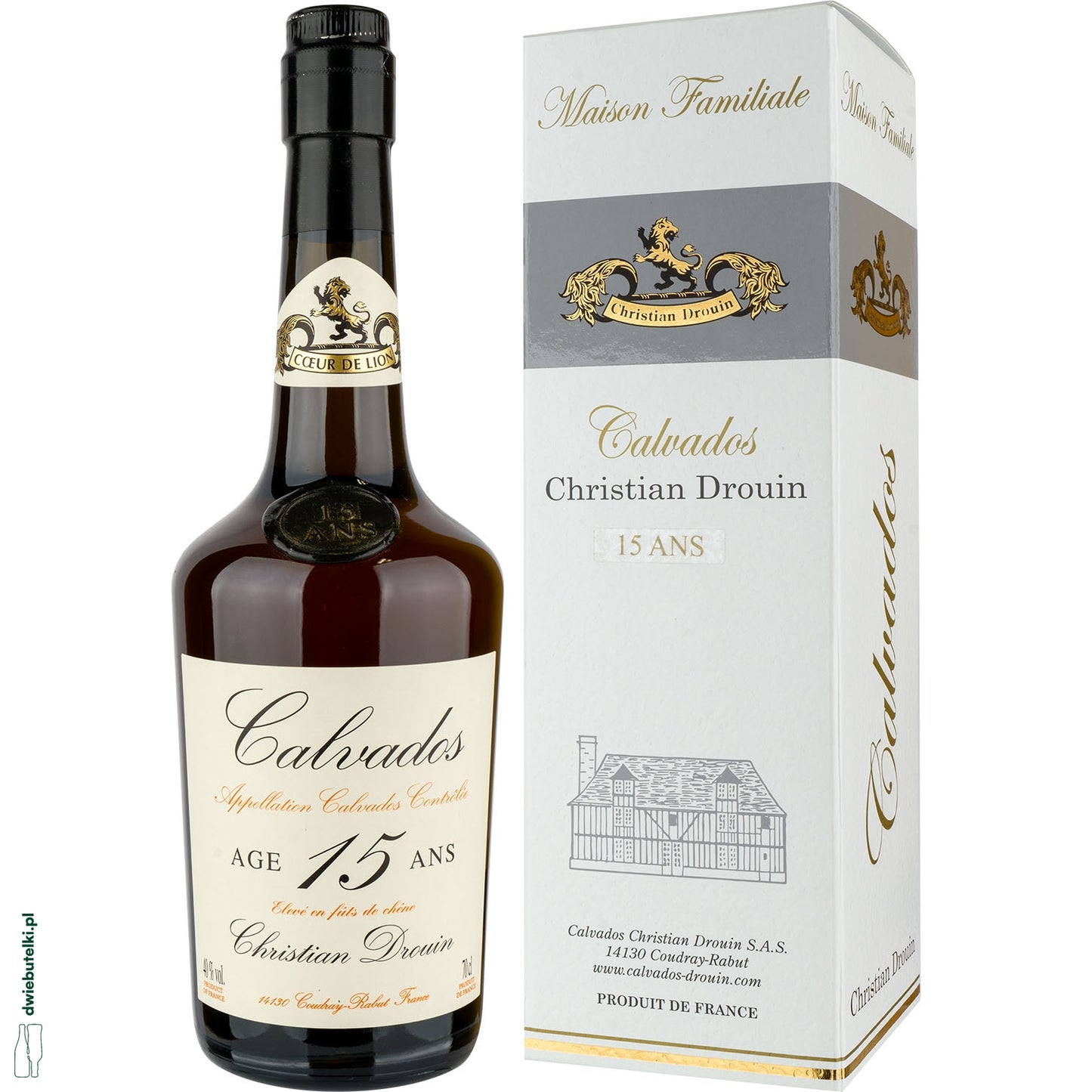 CALVADOS DROUIN 15YO KARTONIK