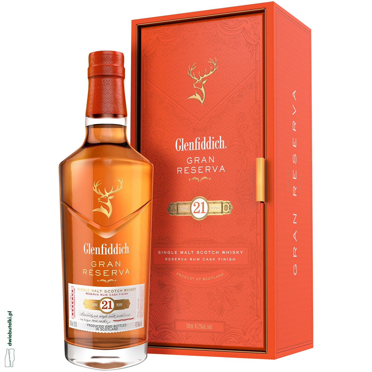 GLENFIDDICH 21YO GRAN RESERVA 0.7L KART