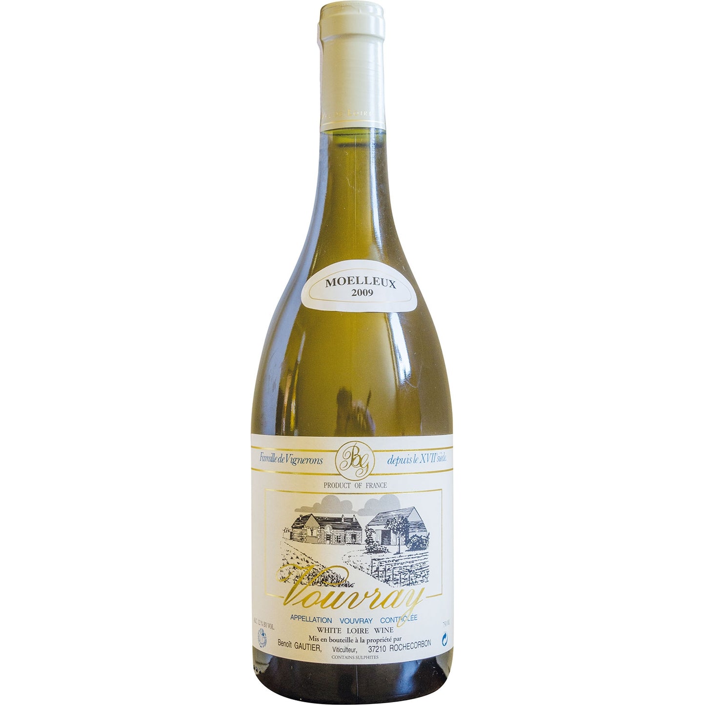 VOUVRAY TRANQUILLE MOELLEUX GAUTIER 2018