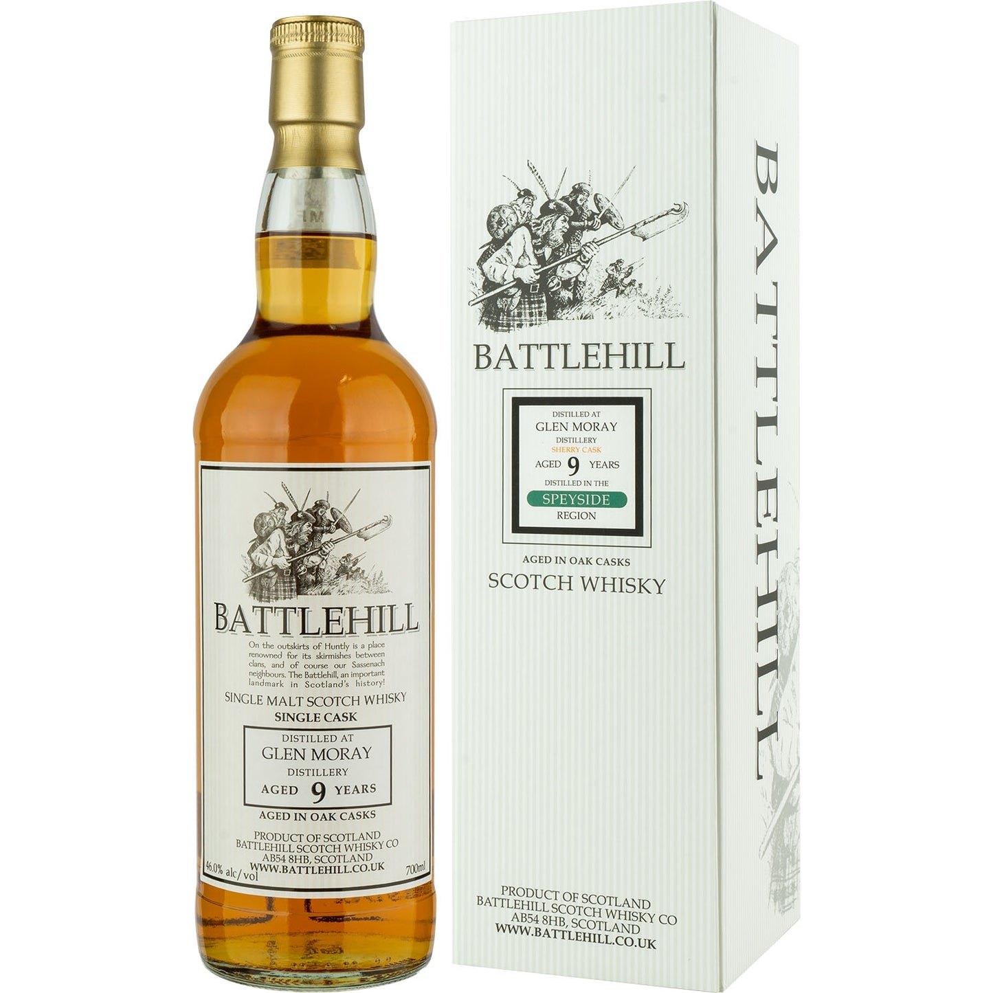 BATTLEHILL GLEN MORAY 9YO