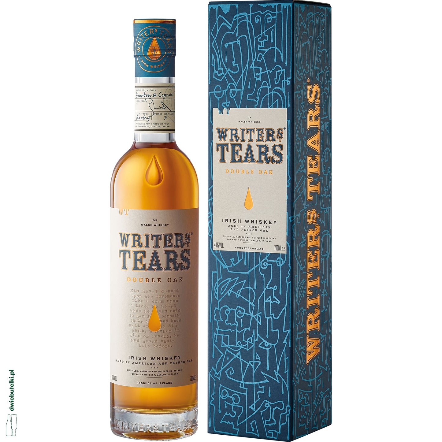 WRITERS TEARS DOUBLE OAK 46%