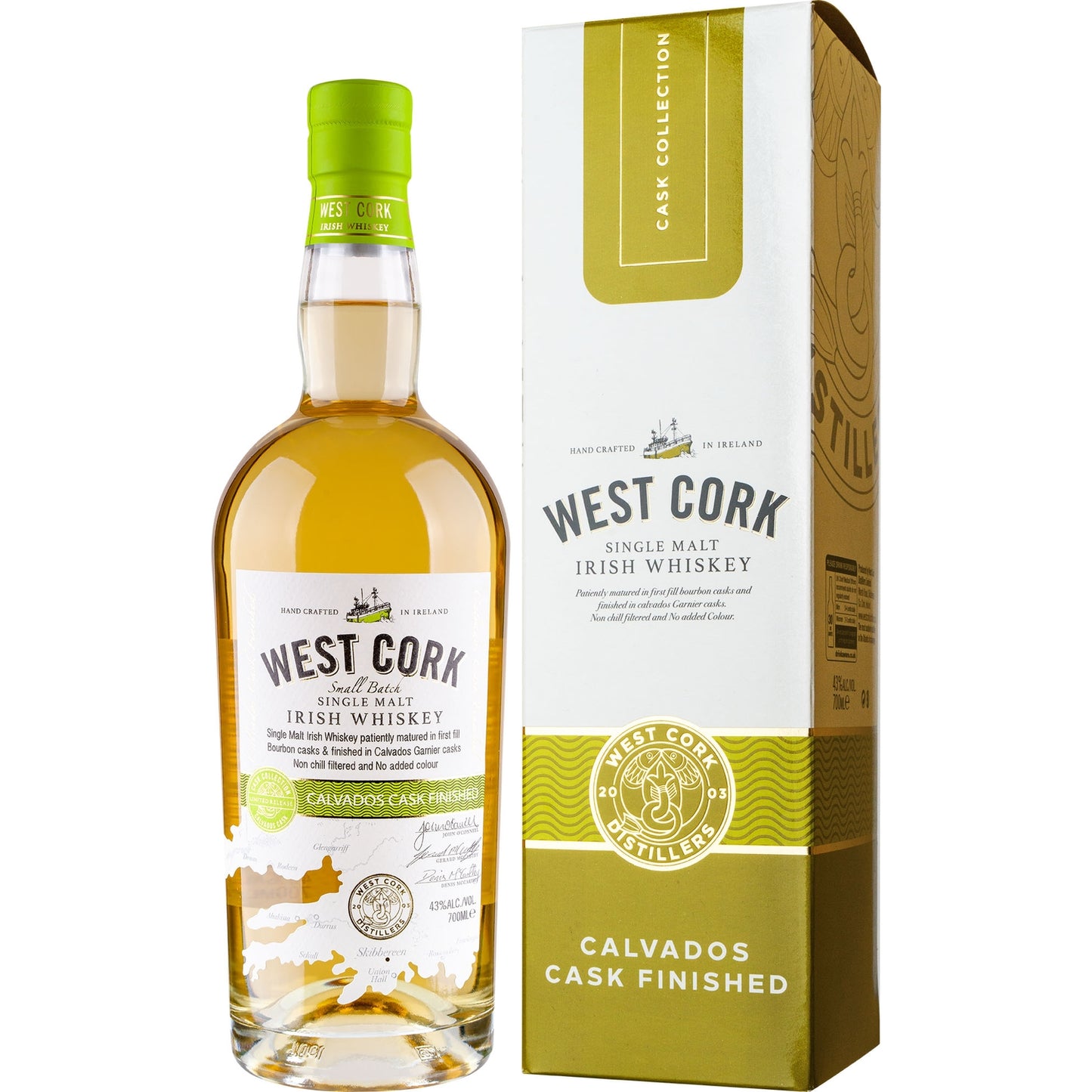 WEST CORK CALVADOS CASK FINISHED KARTON