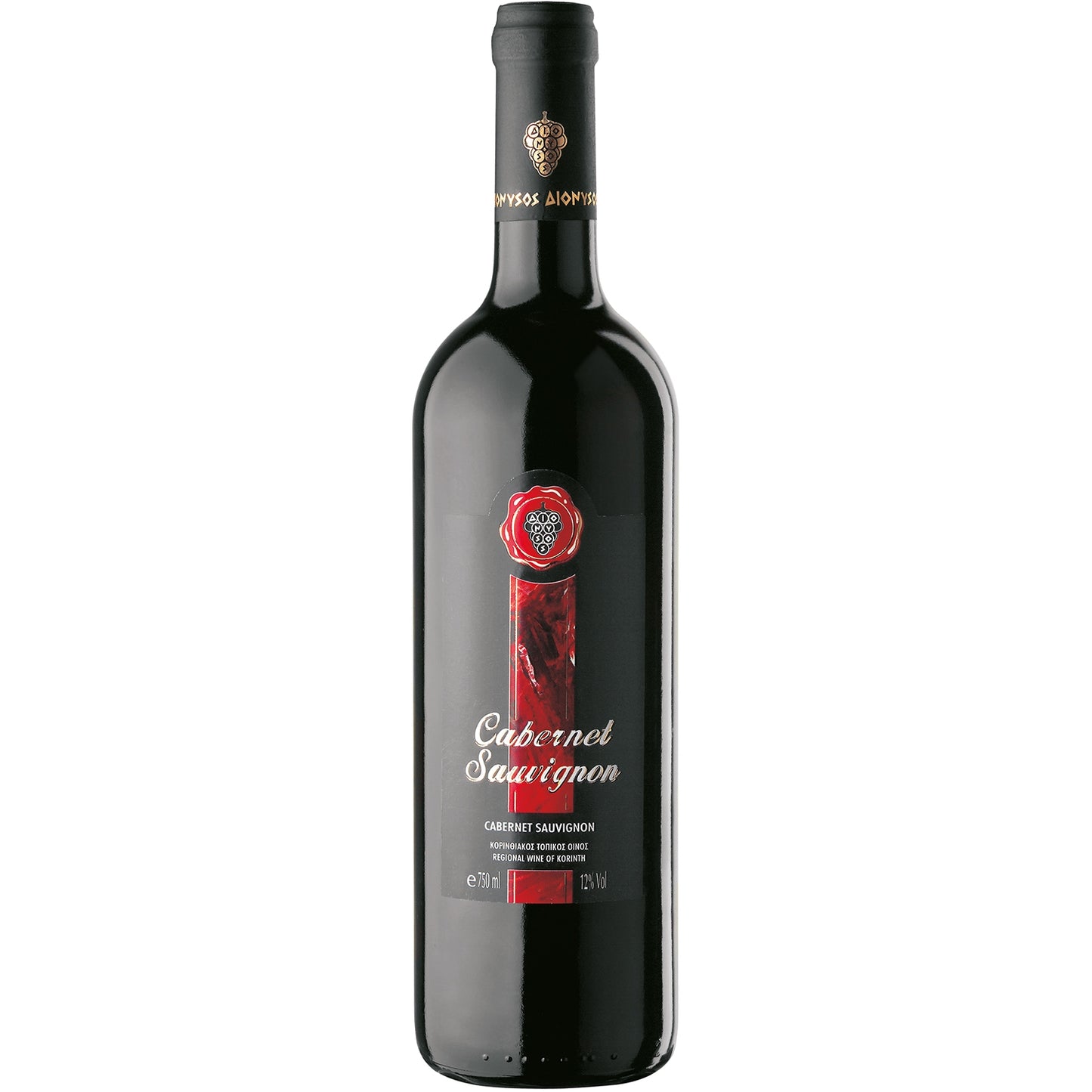 CABERNET SAUVIGNON 12,5% 0,75 DIONYSOS