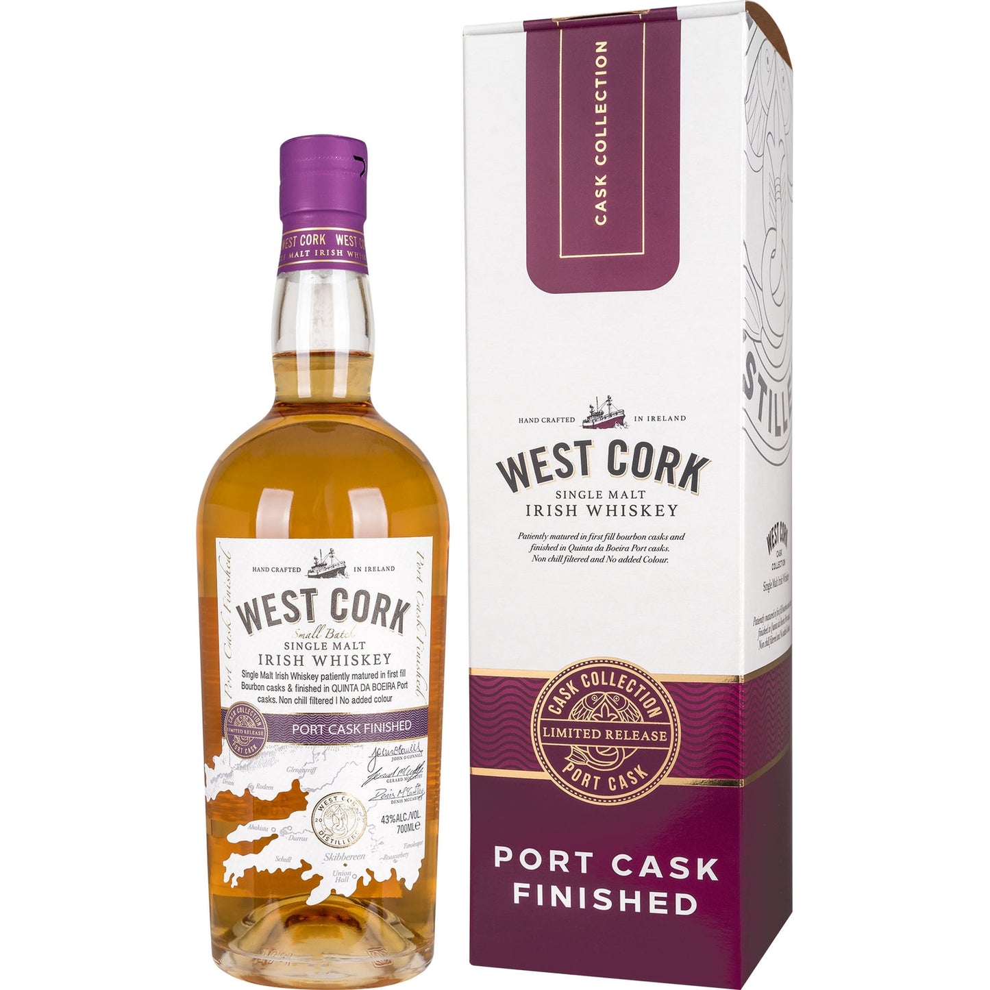 WEST CORK PORT CASK FINISHED KARTONIK