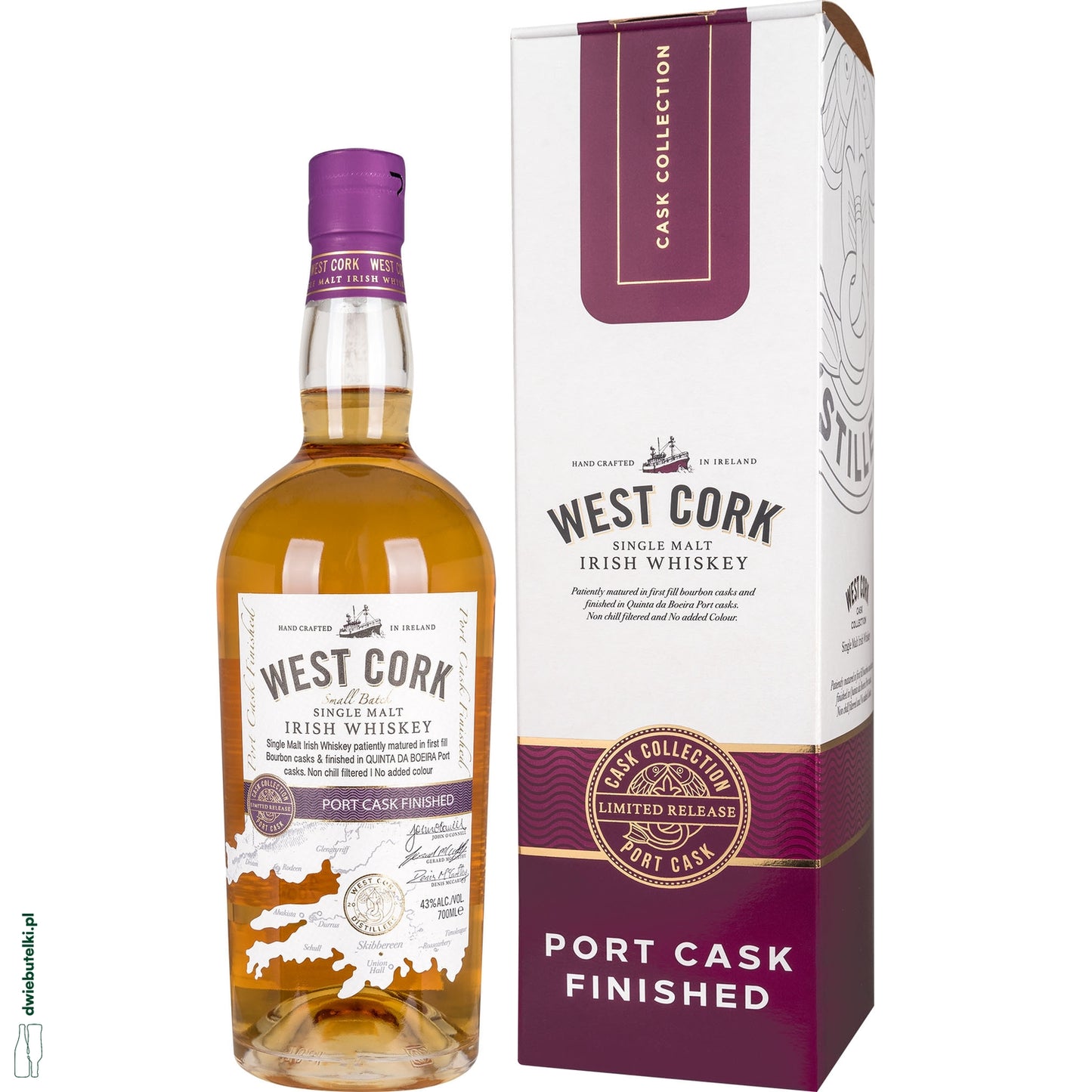 WEST CORK PORT CASK FINISHED KARTONIK