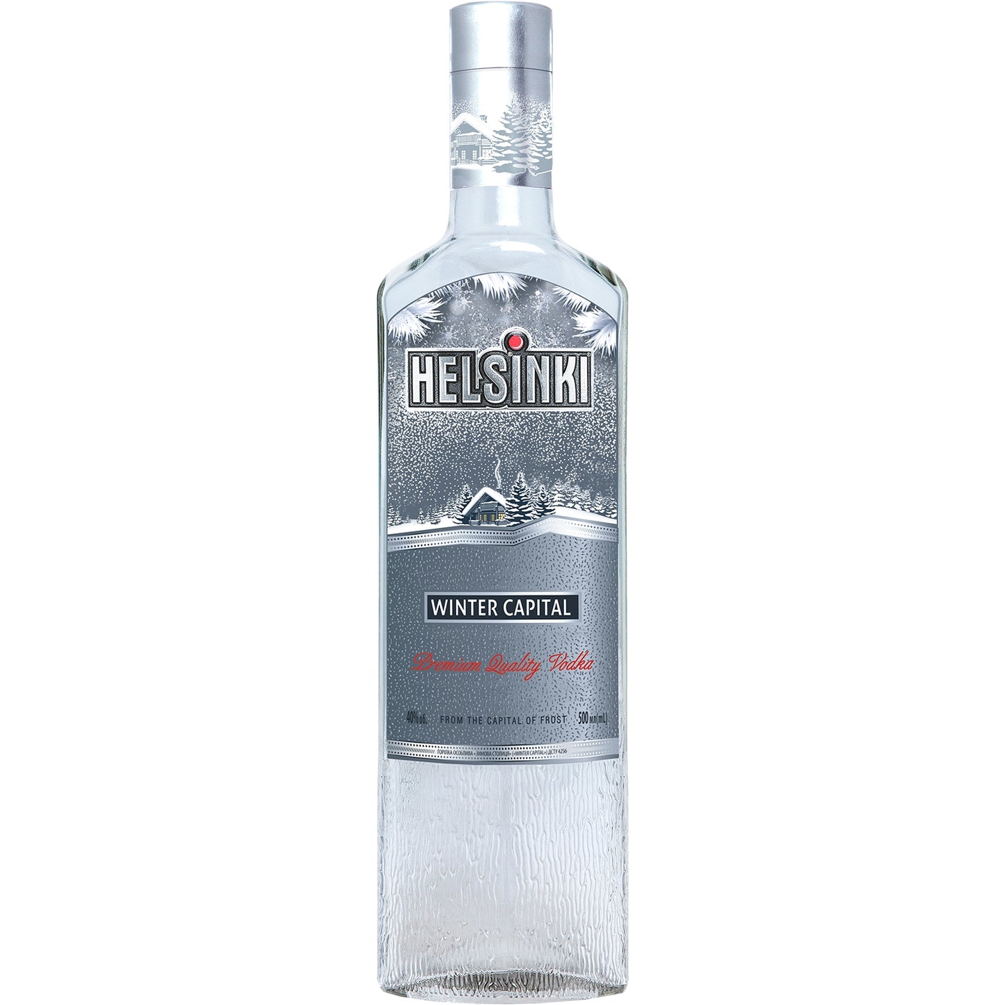 HELSINKI WINTER CAPITAL SILVER VODKA 0,5L