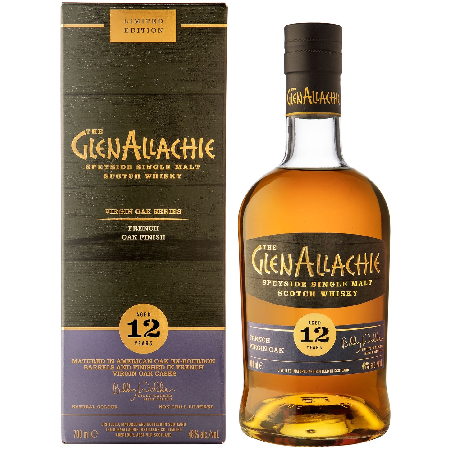 GLENALLACHIE 12YO FRENCH OAK 48%