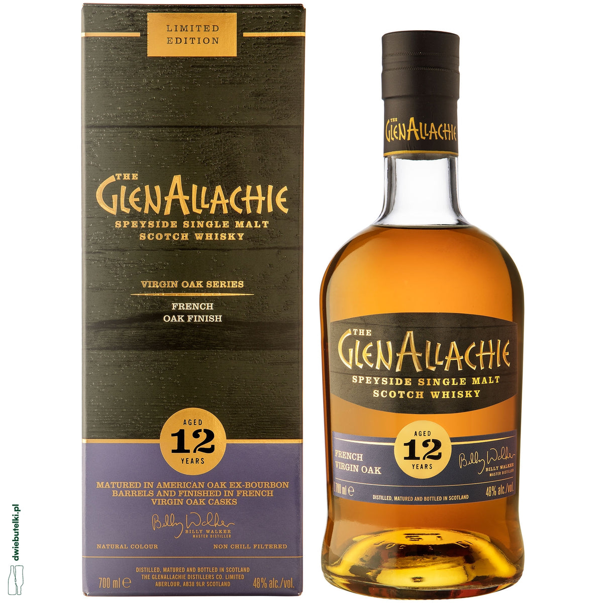 GLENALLACHIE 12YO FRENCH OAK 48%