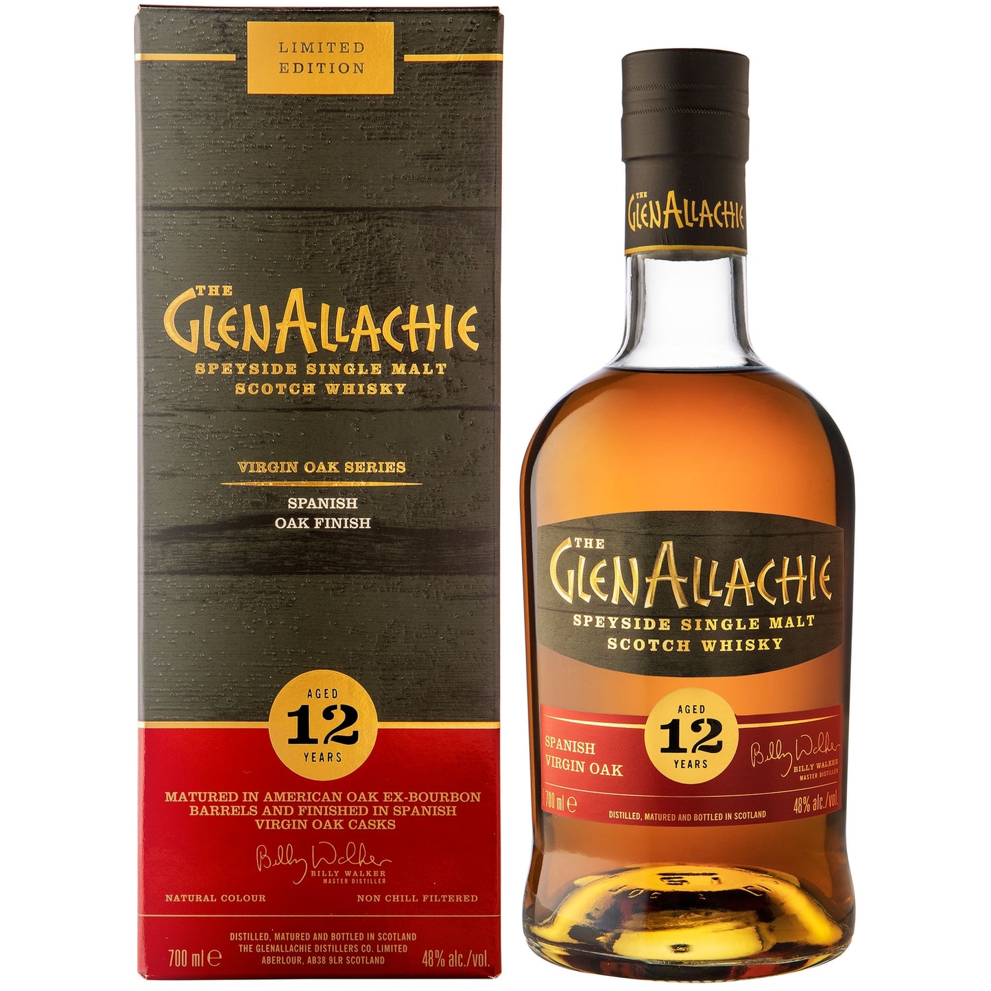 GLENALLACHIE 12YO SPANISH OAK 48%
