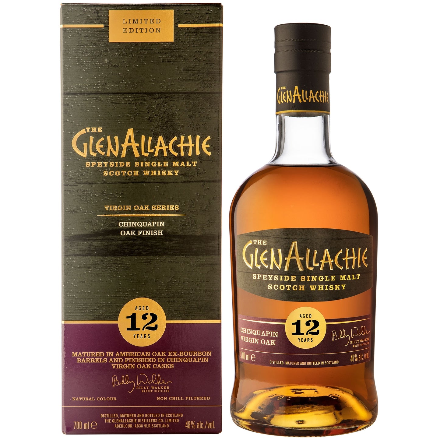 GLENALLACHIE 12YO CHINQUAPIN 48%