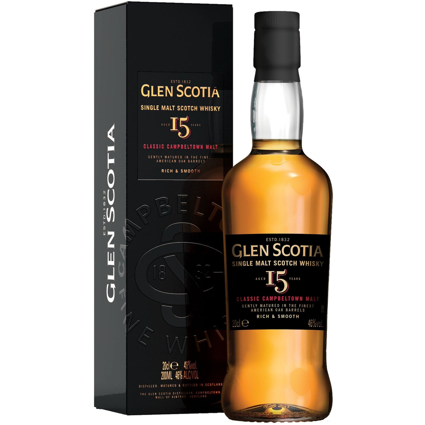 GLEN SCOTIA 15 YO SINGLE MALT 0,2