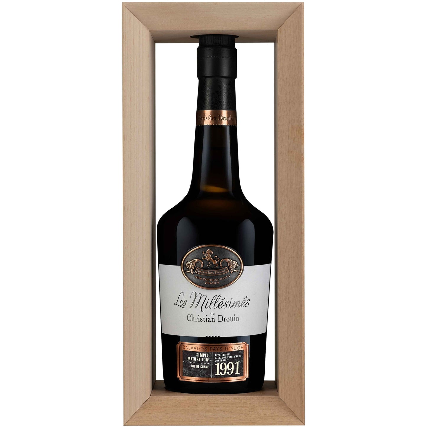 CALVADOS DROUIN MILLESIME 1991 KARTONIK
