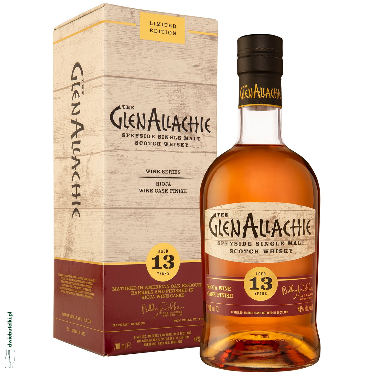 GLENALLACHIE 13YO RIOJA 48%