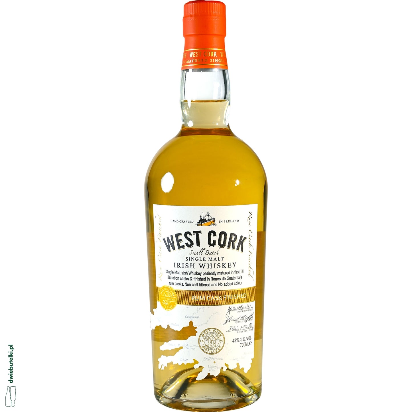 WEST CORK RUM CASK MALT KARTONIK