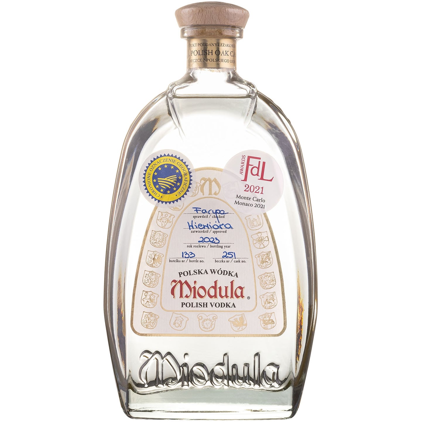 MIODULA WÓDKA 0,5L GOŁA