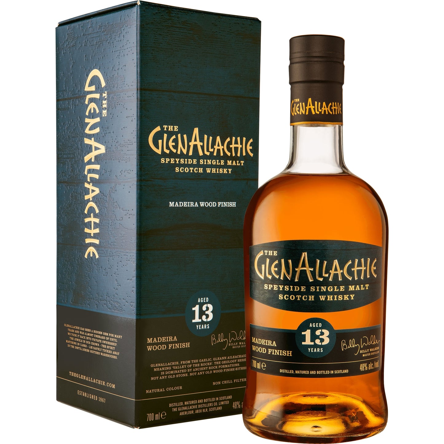 GLENALLACHIE 13YO MADEIRA FINISH 48%