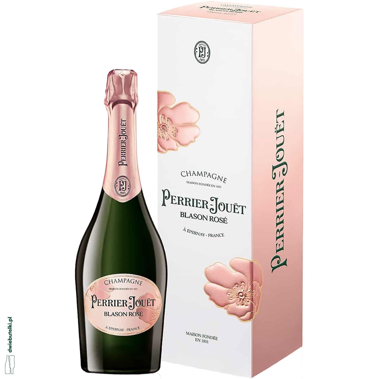 PERRIER JOUET BLASON ROSE KARTONIK