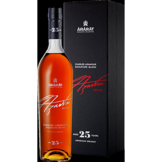 ARARAT 25 YO CHARLES AZNAVOUR 0,7L KARTON