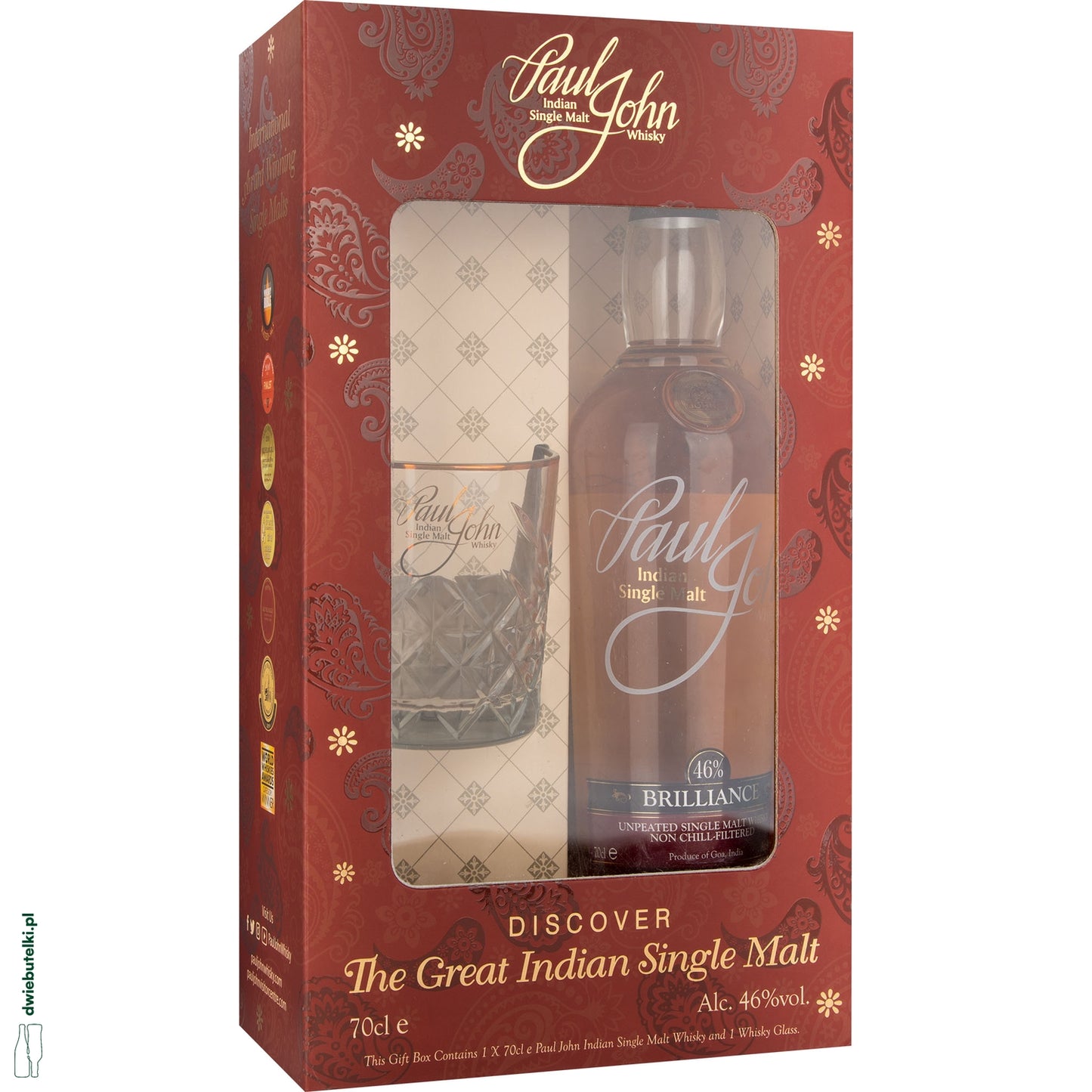 PAUL JOHN DIVALI GIFT BOX BRILLANCE + SZKLANKA